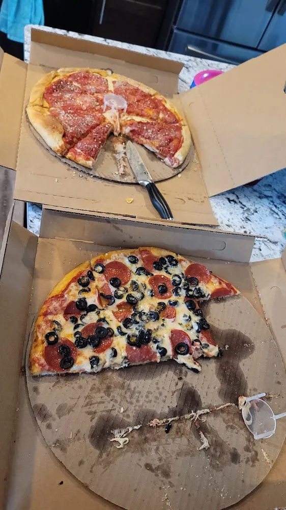 Stuffed Pepperoni Pizza